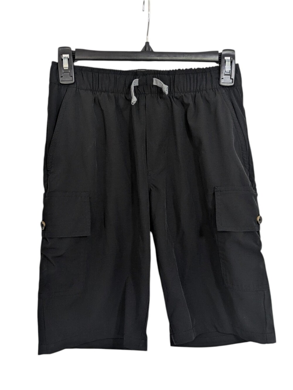 Eddie Bauer Black Quick Dry Cargo Shorts - Size 14 Boys Large